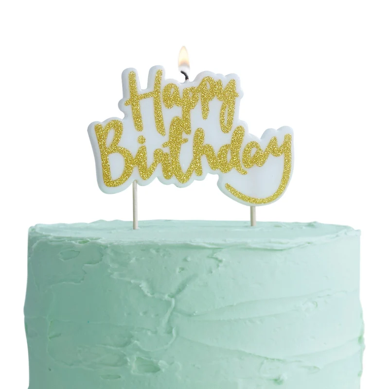 Kerze Happy Birthday