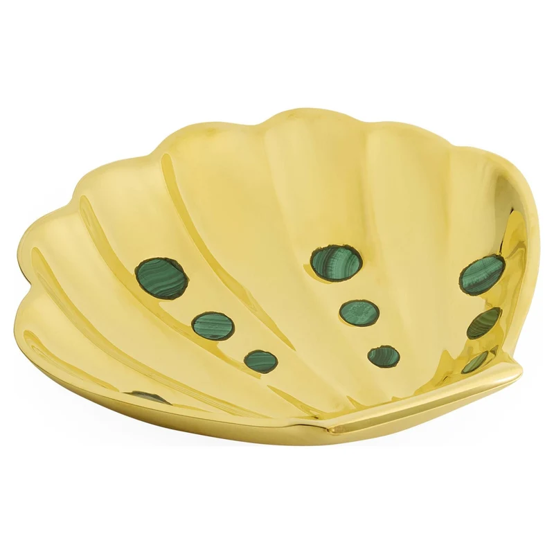 Ablageschale BRASS CLAM SHELL gold