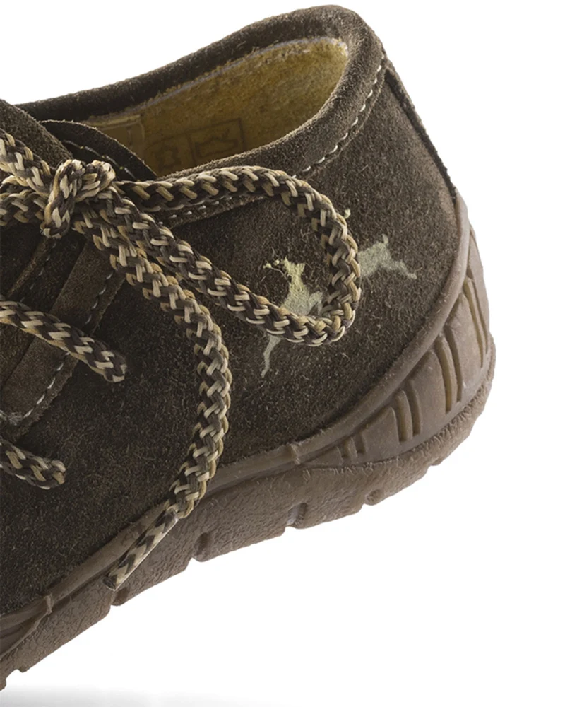 MADDOX Kinder Leder Schuhe "Leo" | Braun - Trachtenschuhe