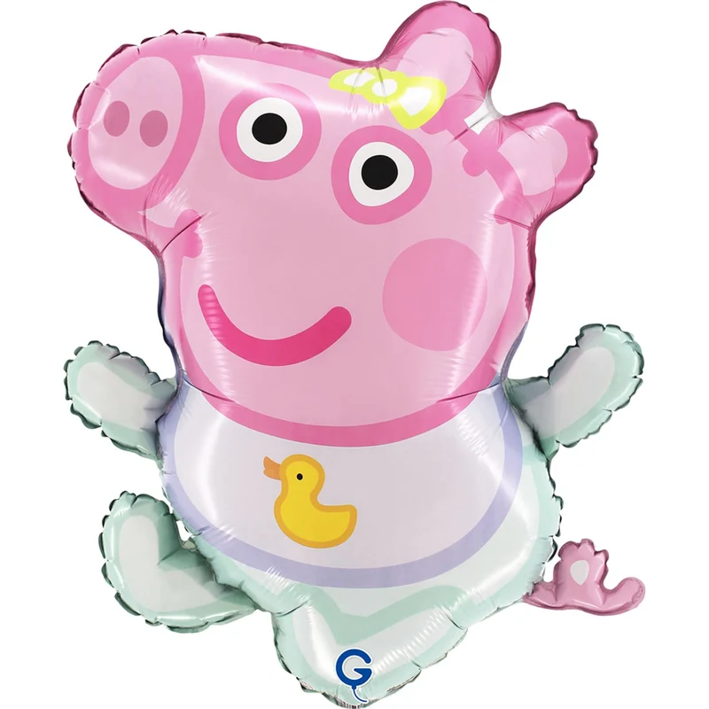 23" Shape Folienballon "Peppa Pig Evie" | 58 cm