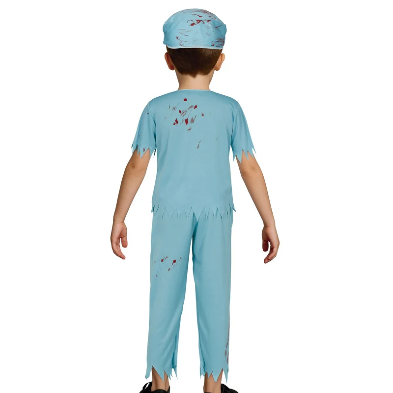 Halloween Kinderkostüm ""Zombie Chirurg" | 5-tlg.