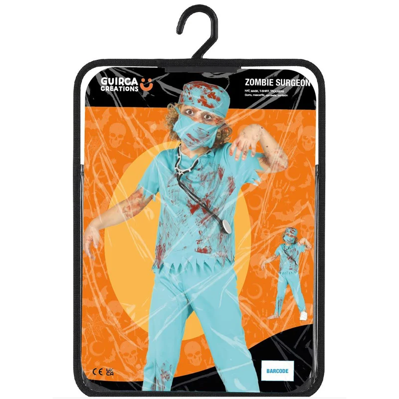 Halloween Kinderkostüm ""Zombie Chirurg" | 5-tlg.