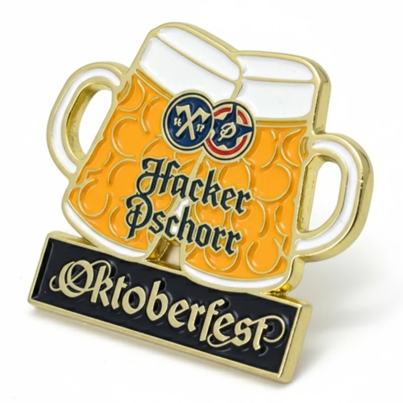 Anstecker Oktoberfest™ Pin Hacker Pschorr Doppelbierkrug
