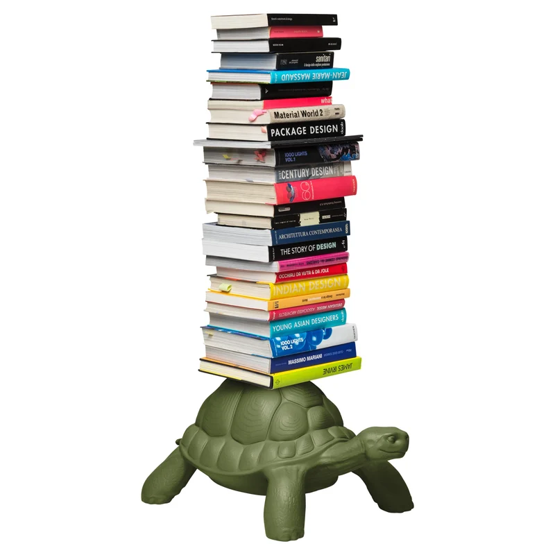 Bücherregal TURTLE CARRY in grün