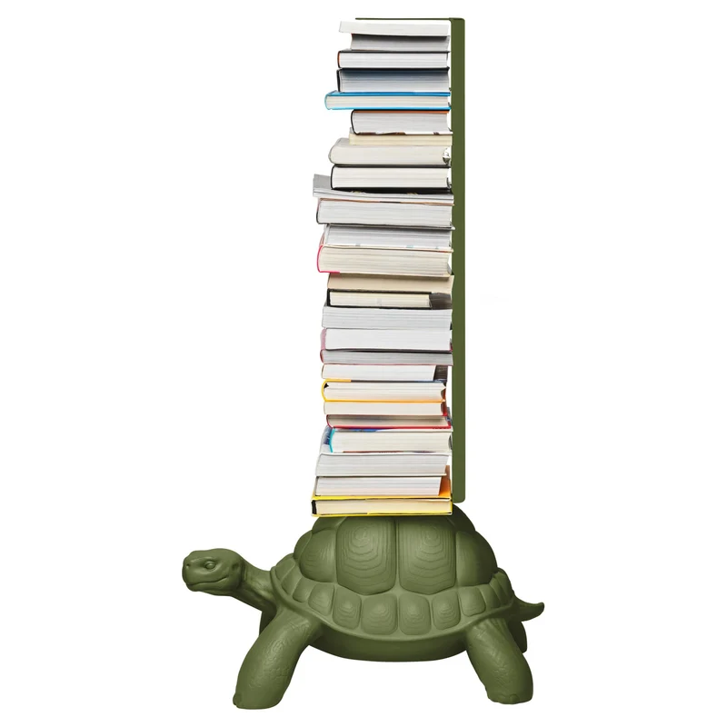 Bücherregal TURTLE CARRY in grün