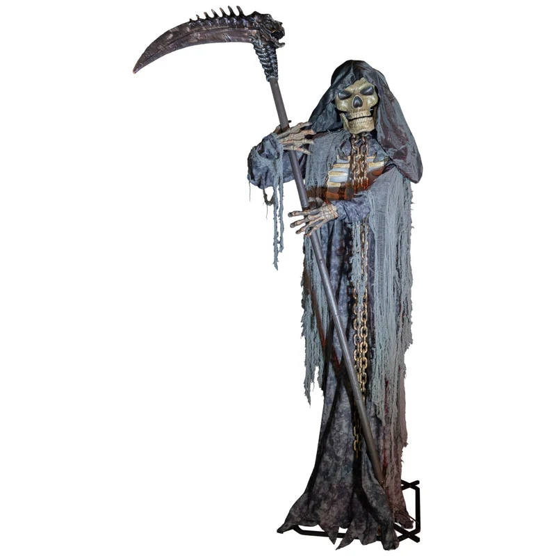 Halloween Standfigur "XXL Sensenmann" - Animatronic Outdoor geeignet | 300 cm