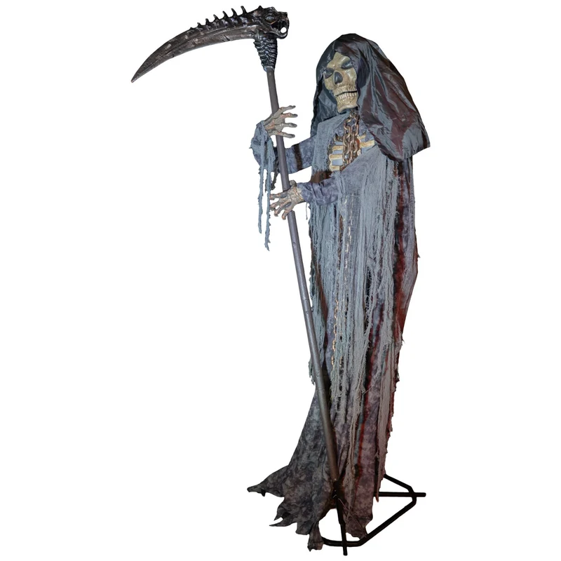 Halloween Standfigur "XXL Sensenmann" - Animatronic Outdoor geeignet | 300 cm