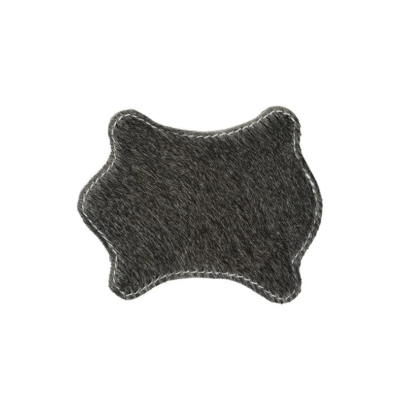 Untersetzer in Kuhfellform grau COW Glasuntersetzer 12x10 cm | Mars & More