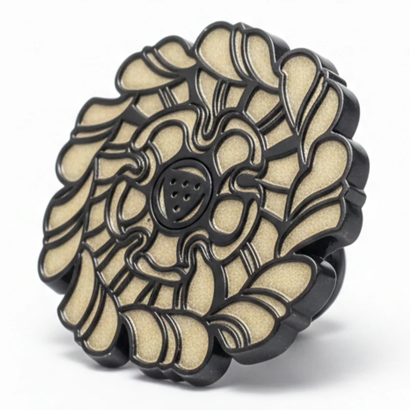 Anstecker Rosette gold - Berlinerschloss