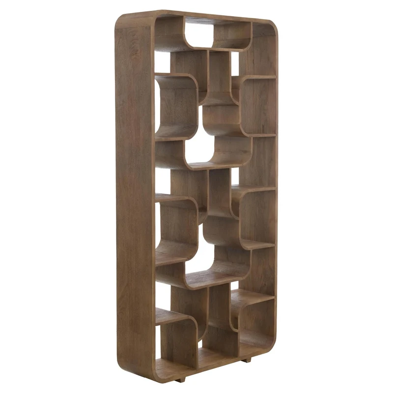 Standregal LABARE grau-braun 100×30×200cm