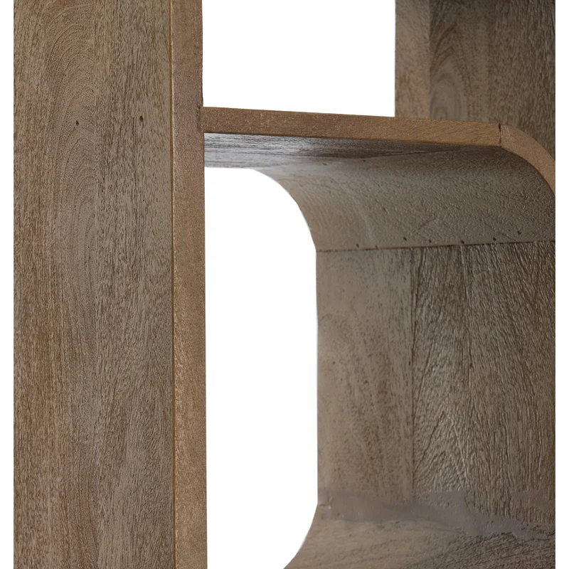 Standregal LABARE grau-braun 100×30×200cm