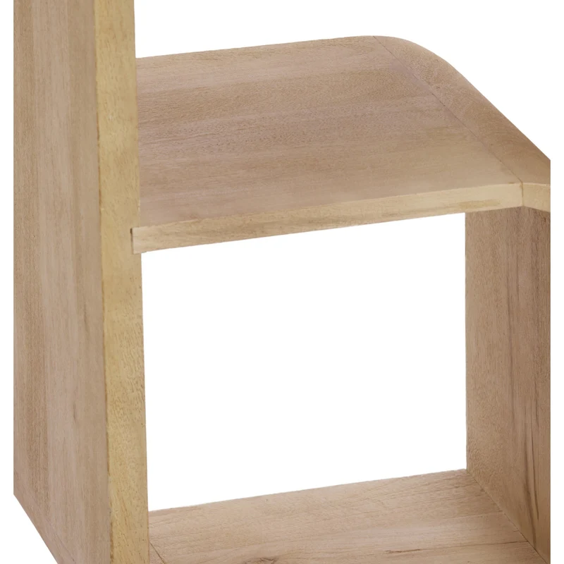 Standregal LABARE naturell 100×30×200cm