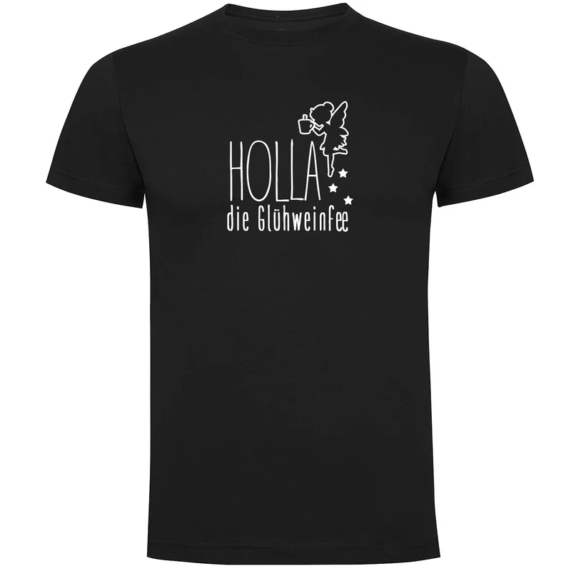 Holla die Glühweinfee Herren T-shirt