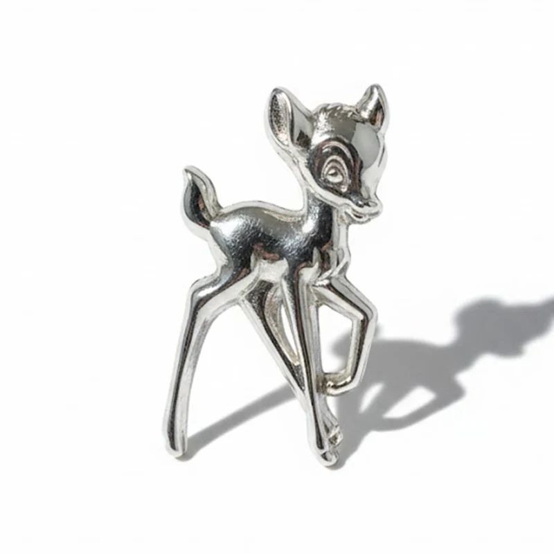 Anstecker Bambi Silber