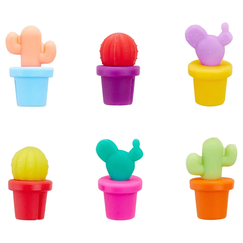 MY DRINK Glasmarker Kaktus 6er-Set