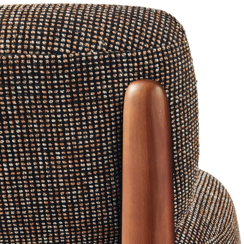 Lounge-Sessel SPECKLED FIZZ braun