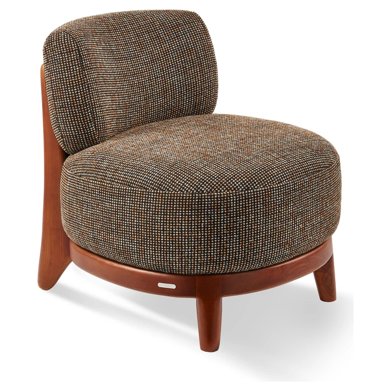 Lounge-Sessel SPECKLED FIZZ braun