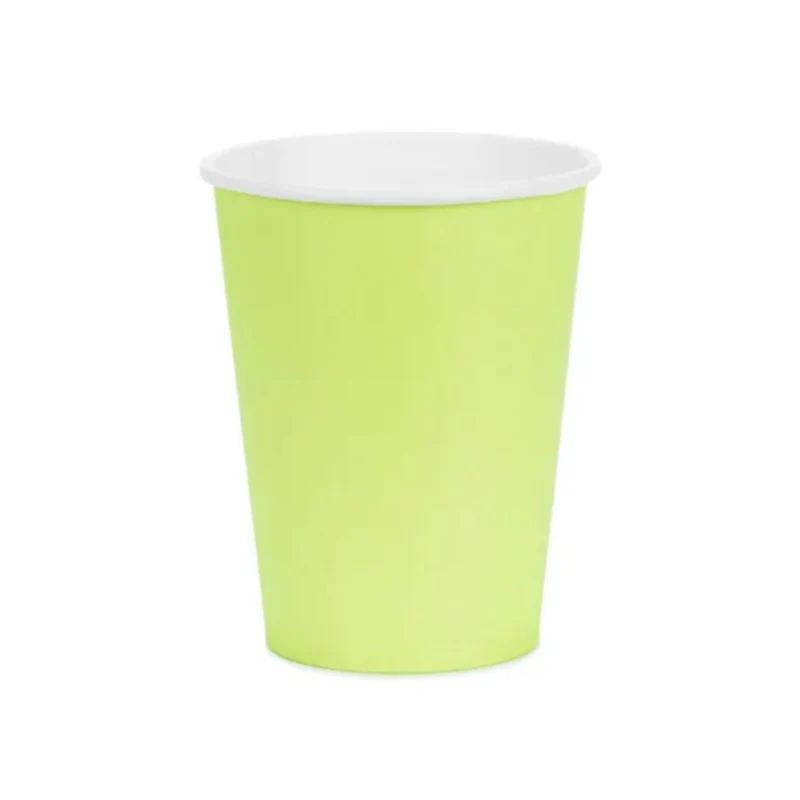 Pappbecher 250ml/6 Stk. | Unifarben