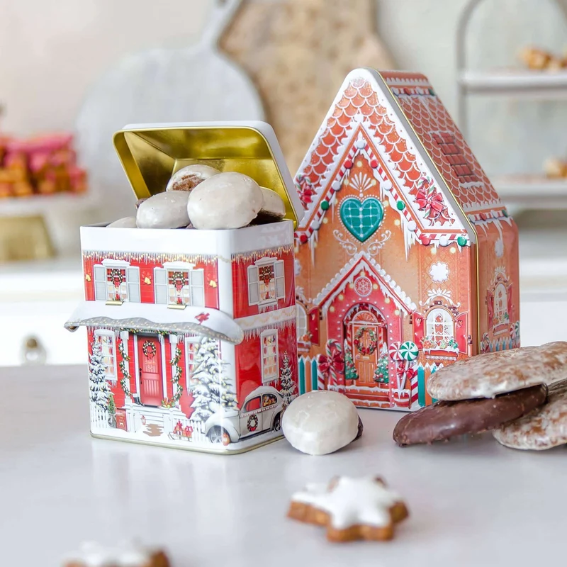 Plätzchendose Lebkuchenhaus