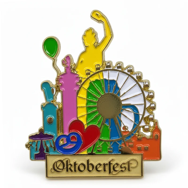 Anstecker Oktoberfest™ Pin Skyline