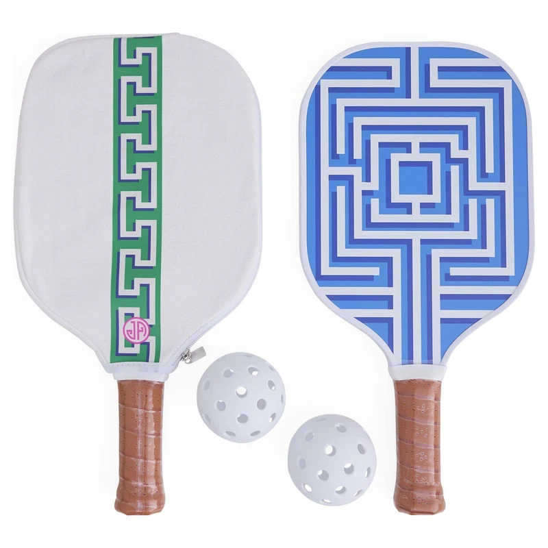 Pickleball Set LABYRINTH blau/türkis