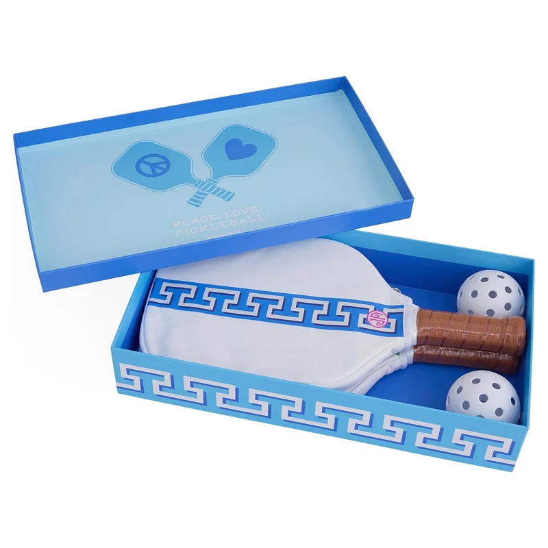 Pickleball Set LABYRINTH blau/türkis