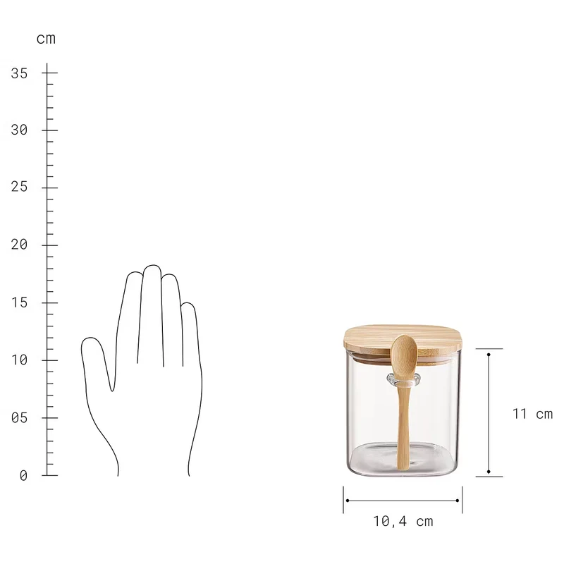 COMPOSITION Vorratsglas