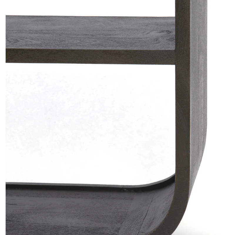 Hochregal DANE dunkel rotbraun 100x35x200cm
