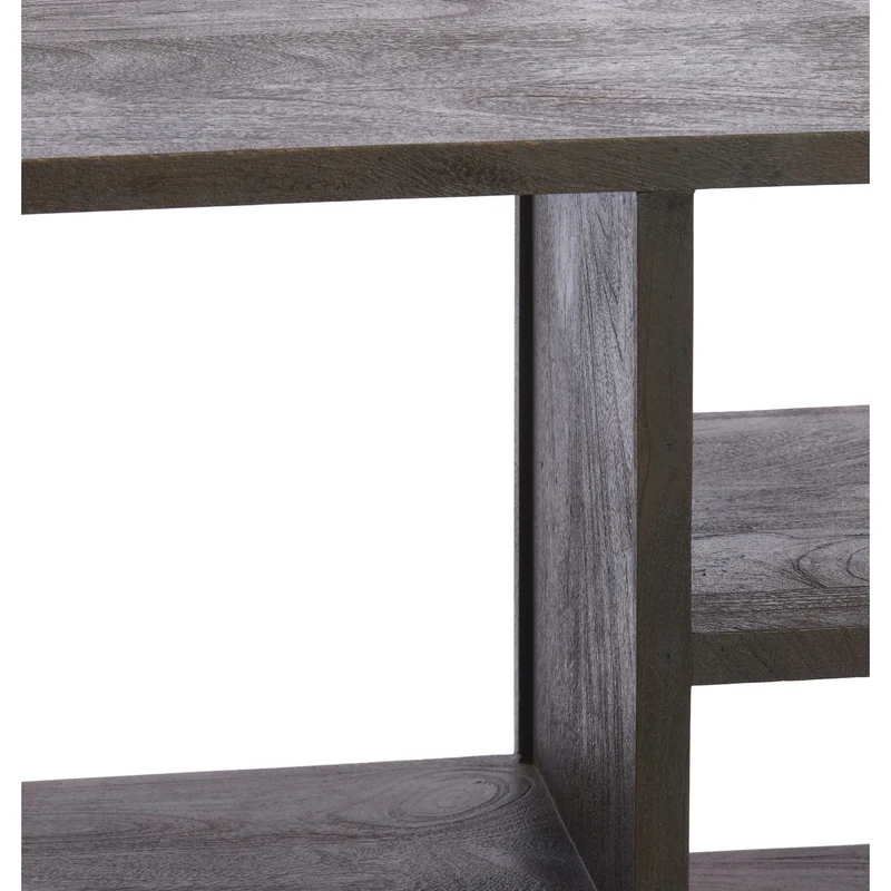 Sideboard DANE dunkel rotbraun 140x35x90cm