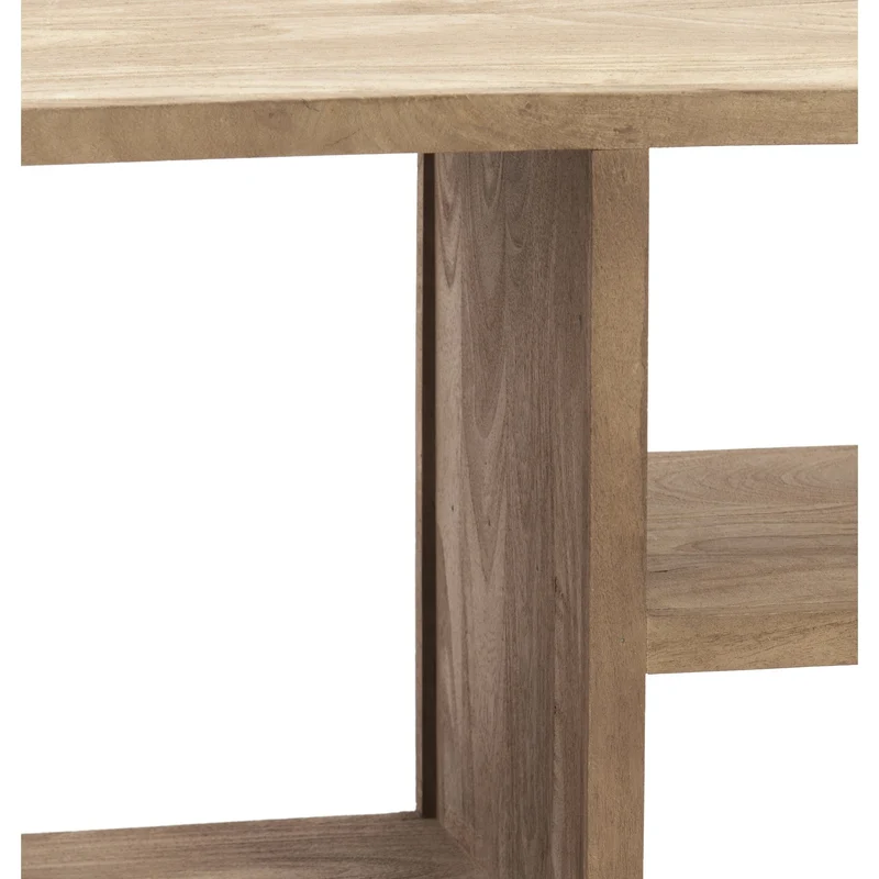Sideboard DANE grau-braun 140x35x90cm