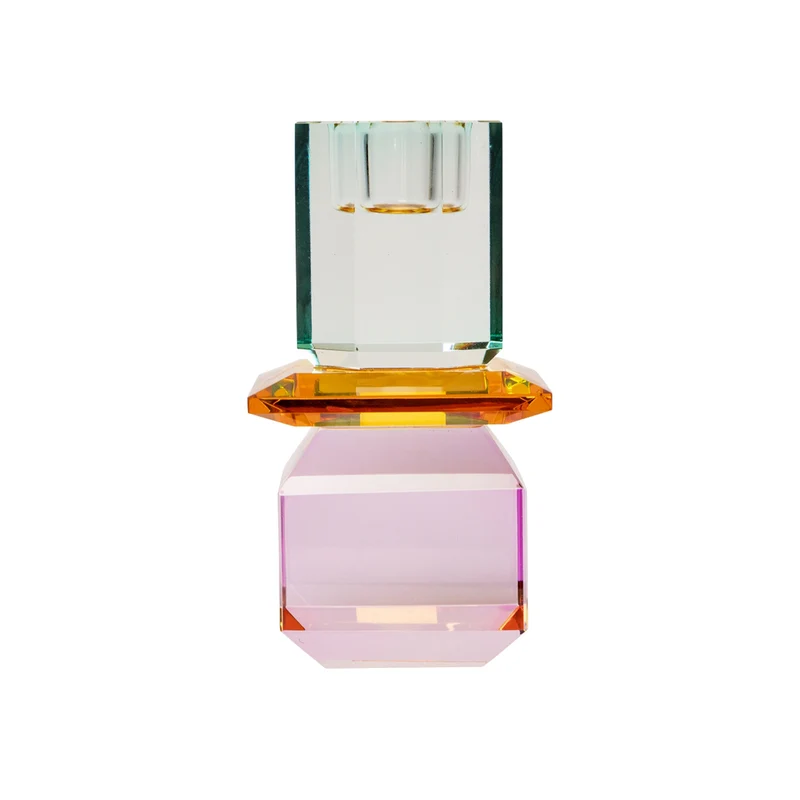 Kristallhalter AMBER BREEZE in Violett/Bernstein/Hellminze