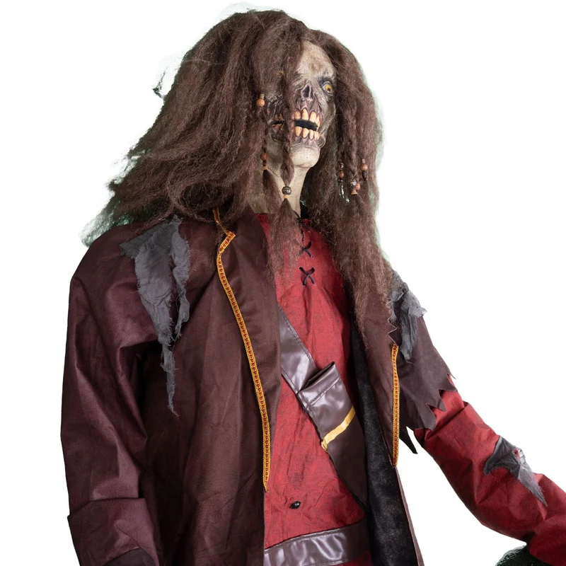 Halloween Standfigur "Pirat Pete" - Animatronic | 183 cm