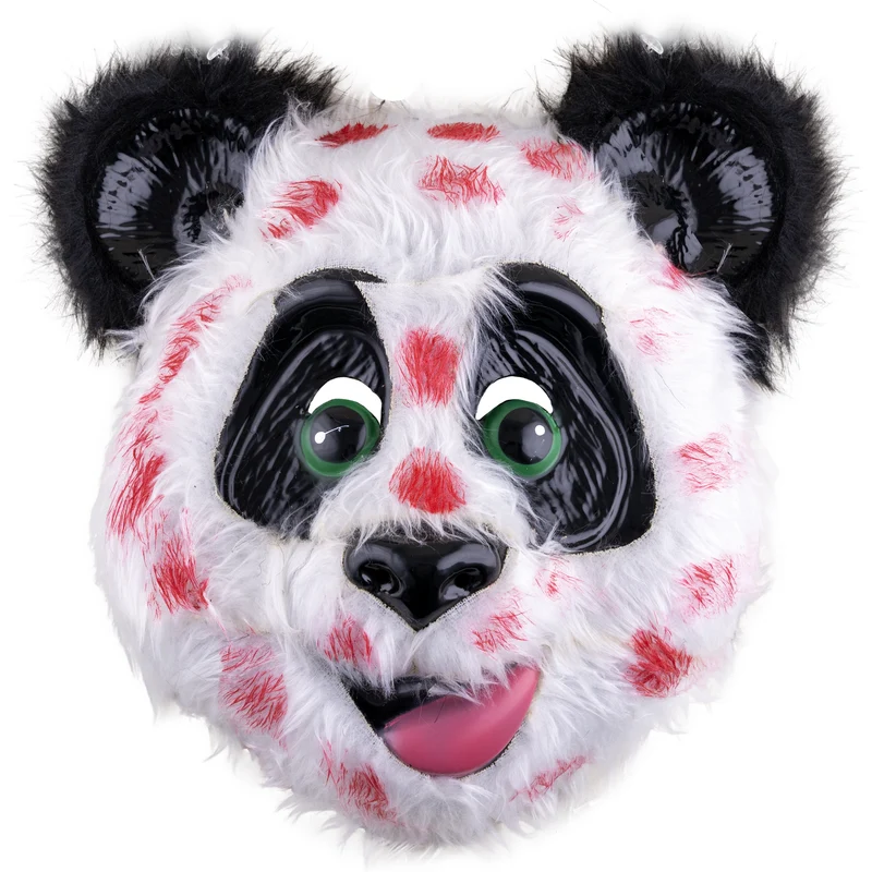 Halloween Maske "Grusel Panda" | Blutig