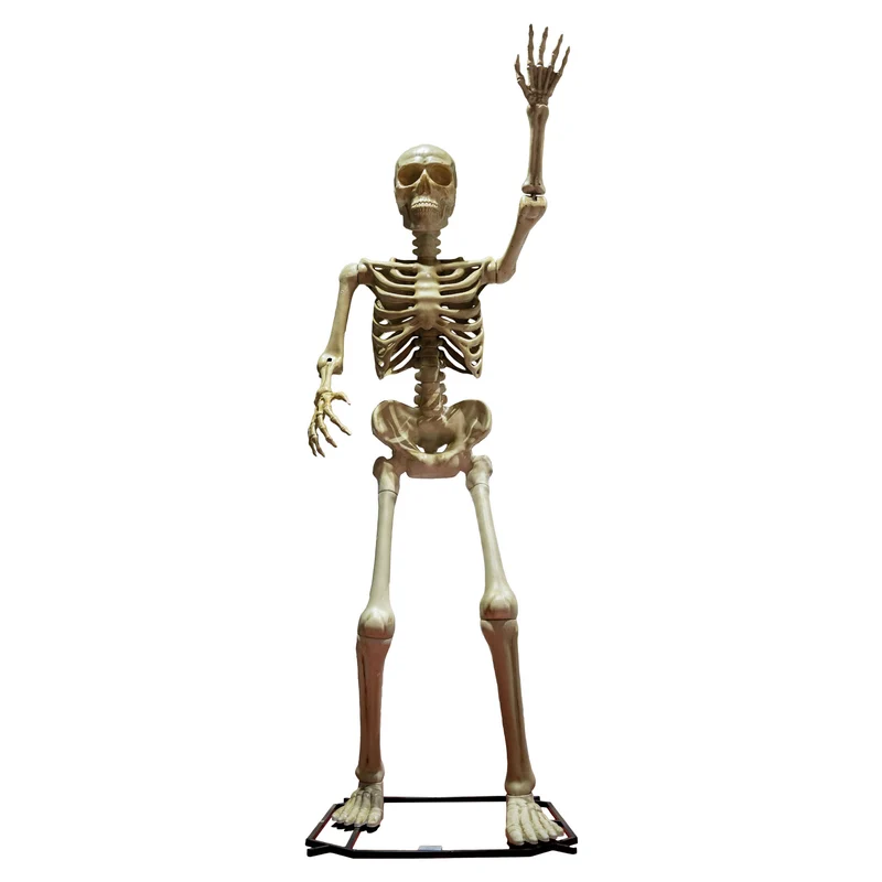 Stehendes XXL Skelett | 335 cm - Halloween Dekoration