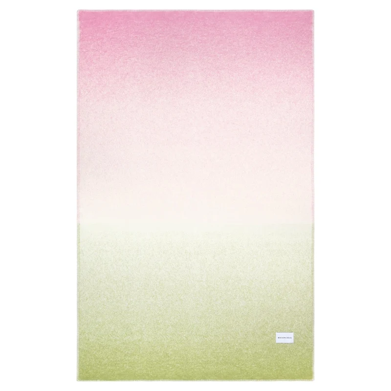 Decke Gradient Mojito Grün