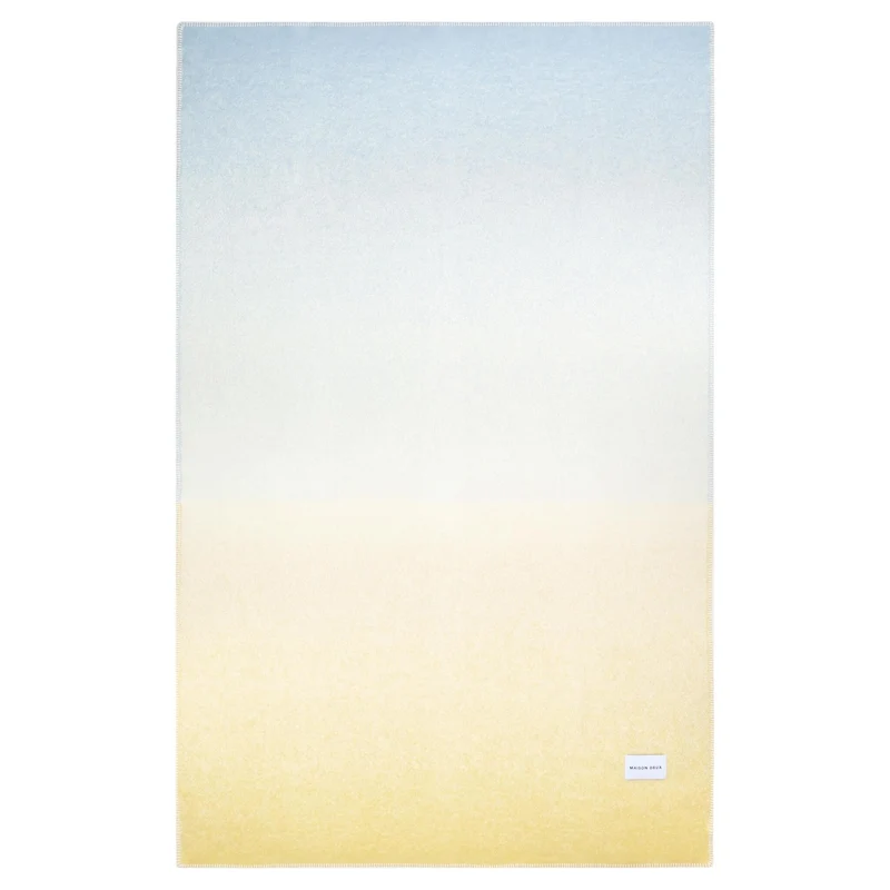 Decke Gradient Sunrise Gelb