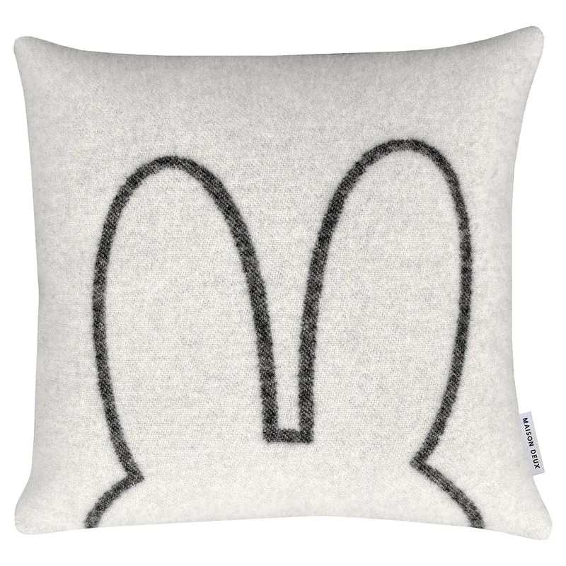 Kissen Miffy Weiß-Schwarz