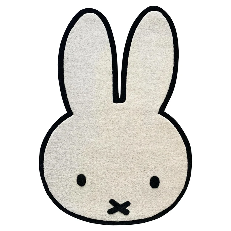Kinderteppich Miffy Weiß