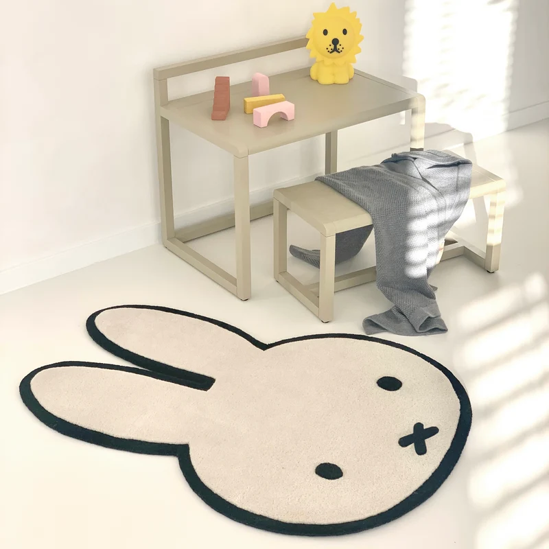 Kinderteppich Miffy Weiß