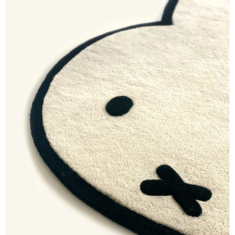 Kinderteppich Miffy Weiß