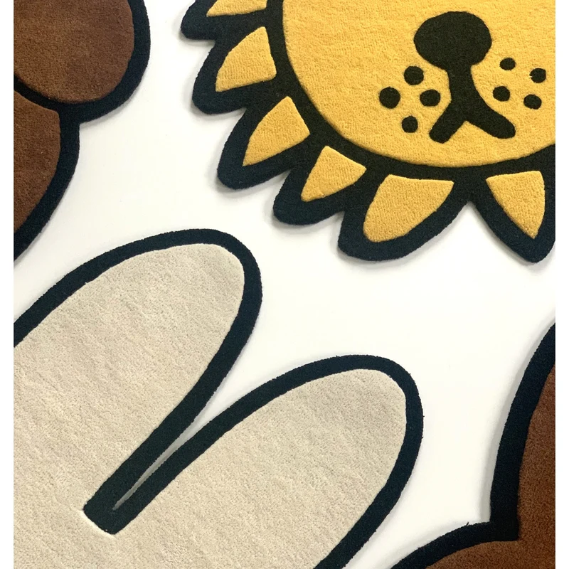 Kinderteppich Miffy Weiß