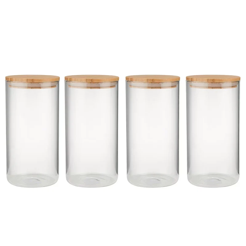 Vorratsglas WOODLOCK 4er-Set