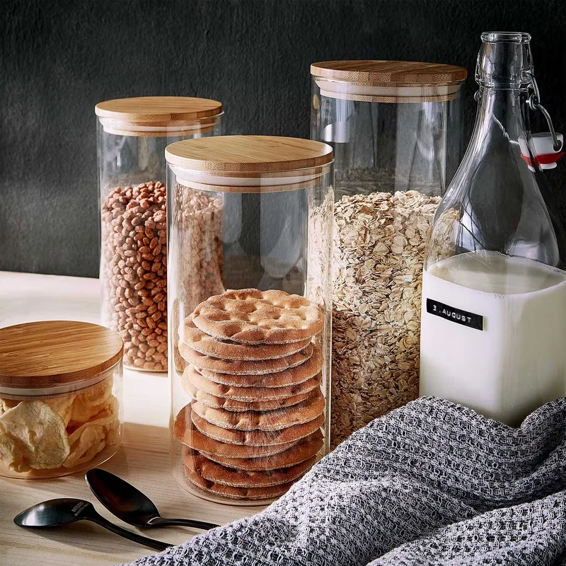 Vorratsglas WOODLOCK 4er-Set