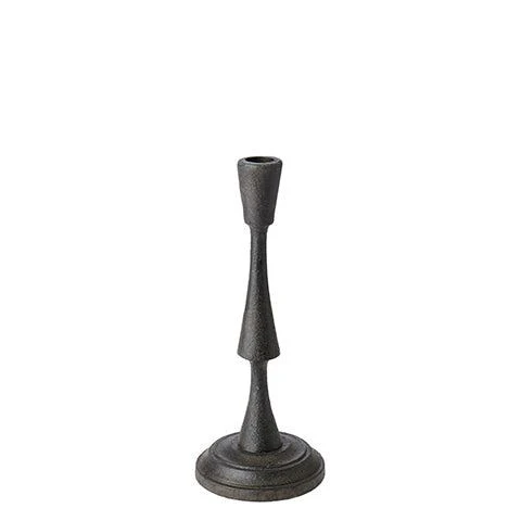 Kerzenhalter NOAH schwarz Kerzenständer Gusseisen 24 cm | Vintage | Affari of Sweden
