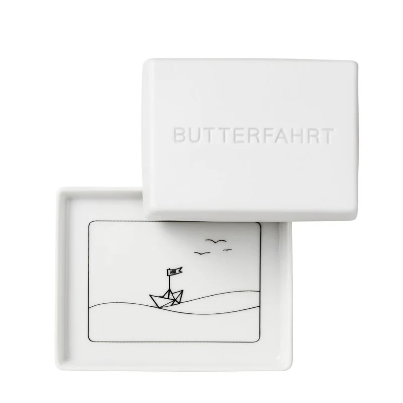 Räder Butterdose Butterfahrt klein