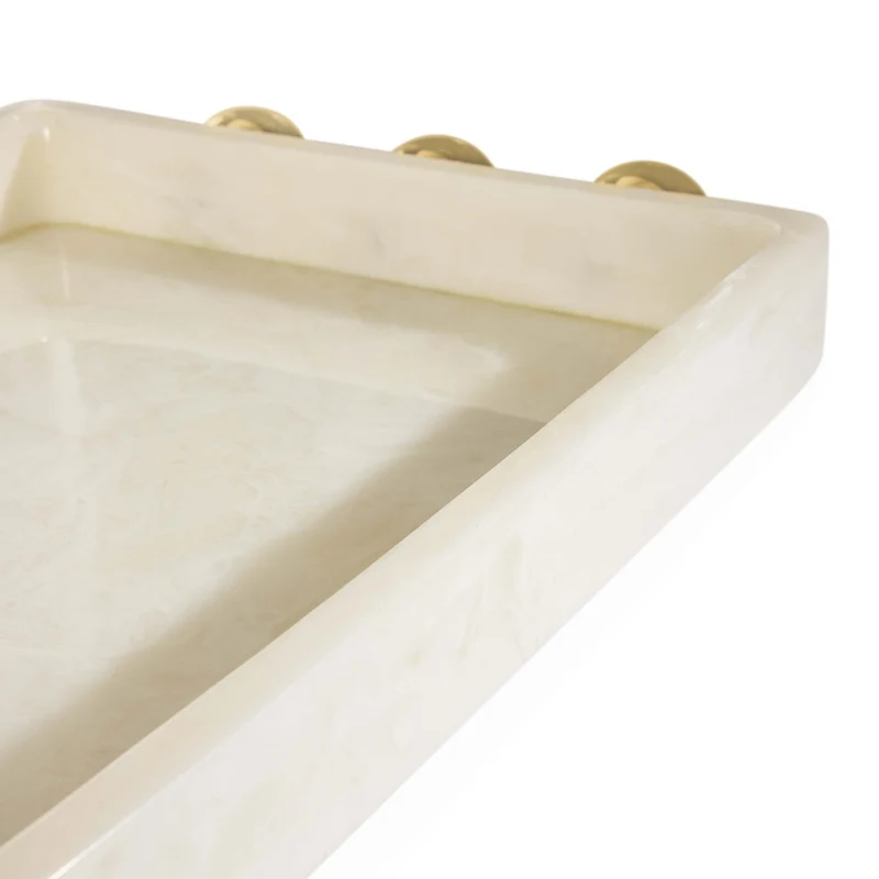 Design-Tablett FONTANA weiß