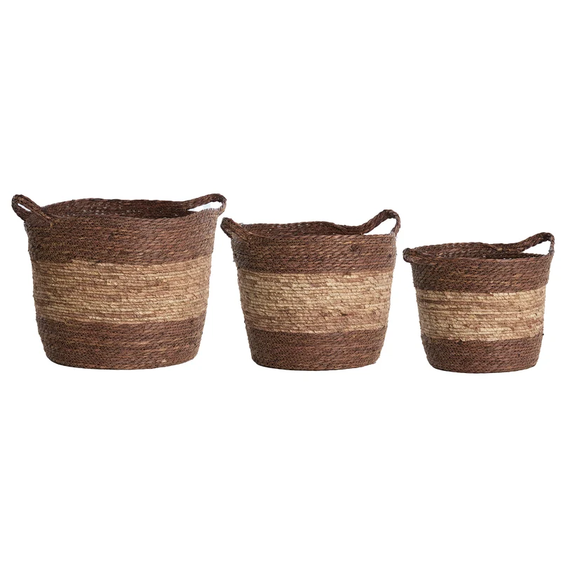 Korb KILKEE 3er-Set max Ø 40x40 cm versch. Farben