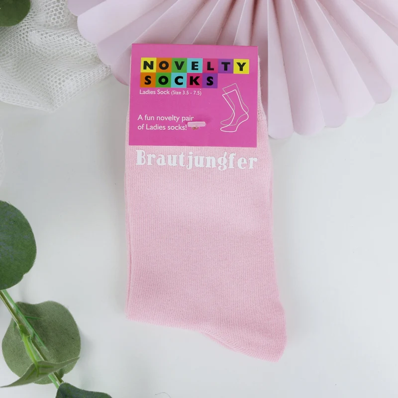 Socken Brautjungfer