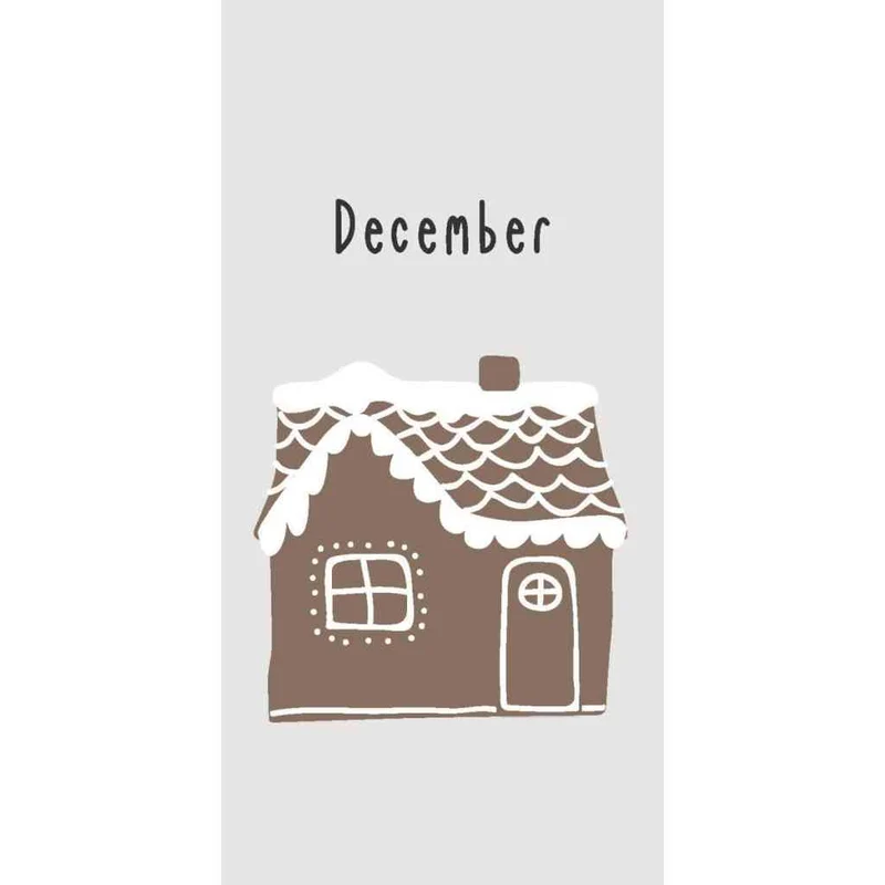Servietten Lebkuchenhaus DECEMBER 40x40 16 St. Papierservietten Ib Laursen