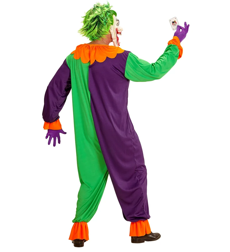 Böser Clown Kostüm "Evil" für Erwachsene | Mehrfarbig